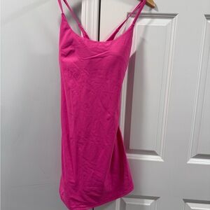 Halara Chic Hot Pink Athletic Dress